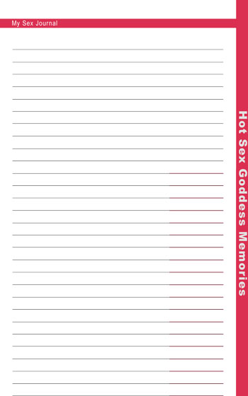 Sex Logbook, Journal &Amp; Diary For Women